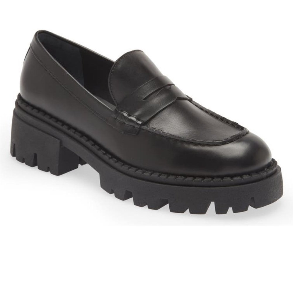 Free People Lyra Lug Sole Loafer size 10